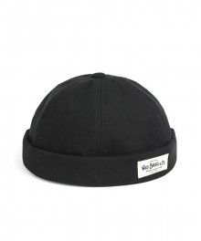 BI OXFORD BRIMLESS CAP (black)