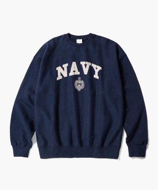 아웃스탠딩(OUTSTANDING) V.S.C SWEAT(NAVY)_NAVY 상품 이미지