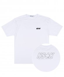 [NK]  NSTK UNPLUGGED TEE (WHITE) (20SS-K005)