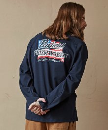 [PENFIELD X FRIZMWORKS] AMERICAN FLAG LONG SLEEVE _ NAVY