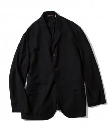 wool blazer black