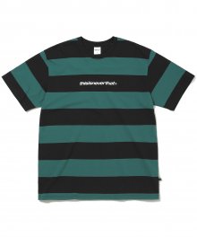 SP-Logo Striped Tee Black/Green