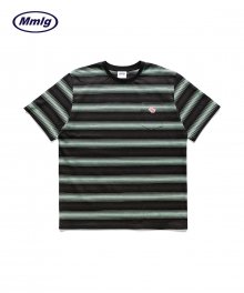 [Mmlg] BEACH STRIPE HF-T (BLACK)