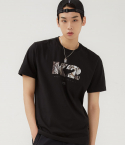 케이투(K2) 백두산 로고 라운드 티셔츠(LOVE KOREA EDITION) 블랙