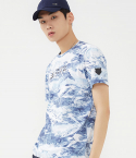 케이투(K2) 백두산 실사 라운드 티셔츠(LOVE KOREA EDITION) 네이비