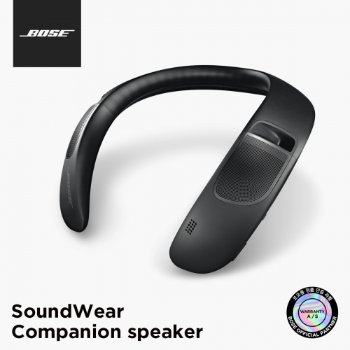 美品　Bose SoundWear Companion Speaker ブラック SoundWear Companion speaker - ボーズ製品サポート