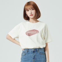 루즈핏 컬러 반팔 티셔츠 MIWHWA460C