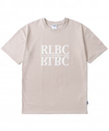 RLU615 RLBC 미러 헤비웨이트 반팔 티셔츠 - 크림