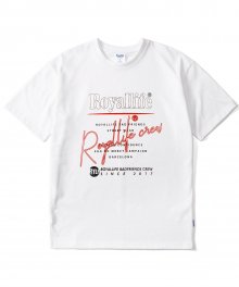 RLU610 스트릿웨어 헤비웨이트 반팔 티셔츠 - 화이트