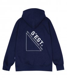 S/T TRIANGLE LOGO - 후드 - (SEHSEST-017) - NAVY