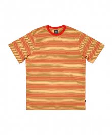 STRIPED WAVY SS T-SHIRT (YELLOW)