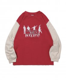 Rookie Card Long Sleeve Red
