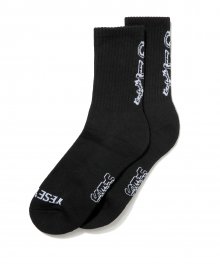 Y.E.S Sports Socks Black