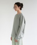 꼼소넛(COMSONNOT) 2020 Sweat shirt (Mint gray) [Unisex]