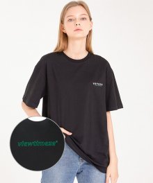 Color Logo Half T-Shirts (black)