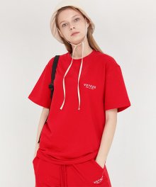 Signature Logo Half T-Shirts (red)