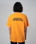 내셔널지오그래픽(NATIONALGEOGRAPHIC) N202UTS920 테라핀 오버핏 반팔 티셔츠 ORANGE
