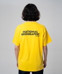 내셔널지오그래픽(NATIONALGEOGRAPHIC) N202UTS920 테라핀 오버핏 반팔 티셔츠 YELLOW