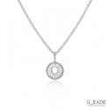 지레이드(G_RADE) CH1. Wheel Compass Necklace