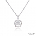 지레이드(G_RADE) CH1. Octagon Compass Necklace