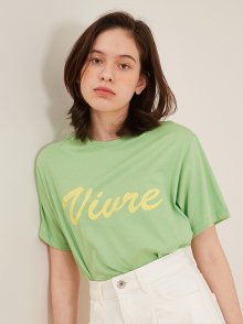 LIGHT GREEN VIURE LOGO TSHIRT