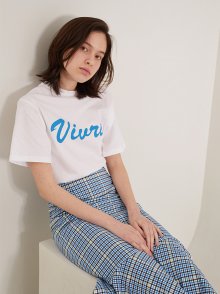 WHITE VIURE LOGO TSHIRT