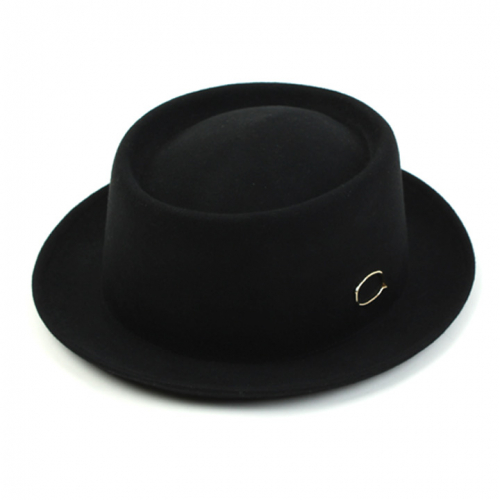 Gold Bubble Very Short Wool Fedora 숏페도라