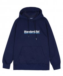 S/T SHADE LOGO - 후드 - (SEHSEST-019) - NAVY