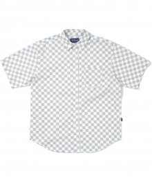 CS Check S/S Shirt Grey/White