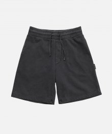 SHORTS (Premium BASIC)-WASHED CHARCOAL