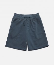 SHORTS (Premium BASIC)-WASHED NAVY