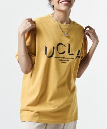 UCLA 유니폼 오버핏 반팔티 옐로우