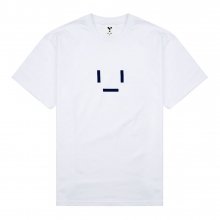 EMOTICON 반팔 티셔츠 WHITE/NAVY