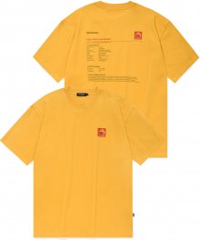 Square Folder logo T-Shirts Yellow