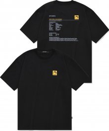 Square Folder logo T-Shirts Black