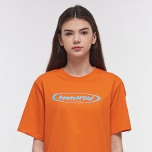 서클 로고 티셔츠[오렌지]