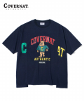 3PANELS ARCH LOGO TEE(VINTAGE) NAVY