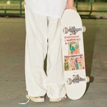 Stacked Baggage Skateboard Deck