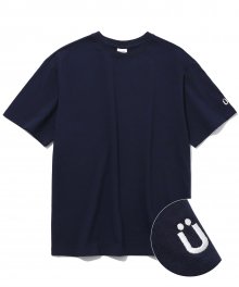 U BOX TEE_NAVY(IK2AMMT517A)