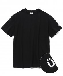 U BOX TEE_BLACK(IK2AMMT517A)