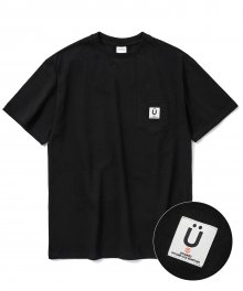 LABEL POCKET TEE_BLACK(IK2ASMT501A)