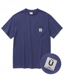 LABEL POCKET TEE_PURPLE(IK2ASMT501A)