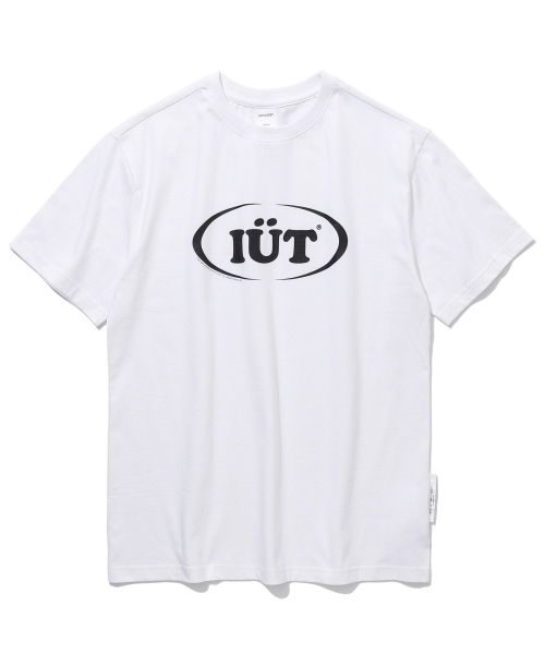 이스트쿤스트(istkunst) OVAL LOGO TEE_WHITE(IK2AMMT511A)