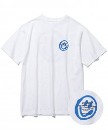 LOGO&SMILEY TEE_WHITE(IK2AMMT509A)