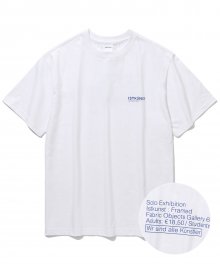 EXHIBITION TEE_WHITE(IK2AMMT508A)