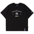 LIFE IS ROMANTIC TEE_BLACK