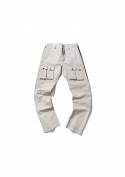 아이사피(I4P) zipper pants beige