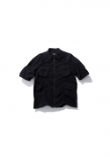 아이사피(I4P) nylon half shirt black