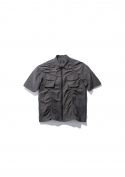 아이사피(I4P) nylon half shirt charcoal