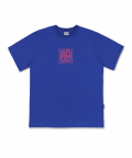 Fisheye Half-tone Logo Tee [BLUE]